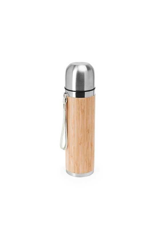 Steel and bamboo thermos-FENGI