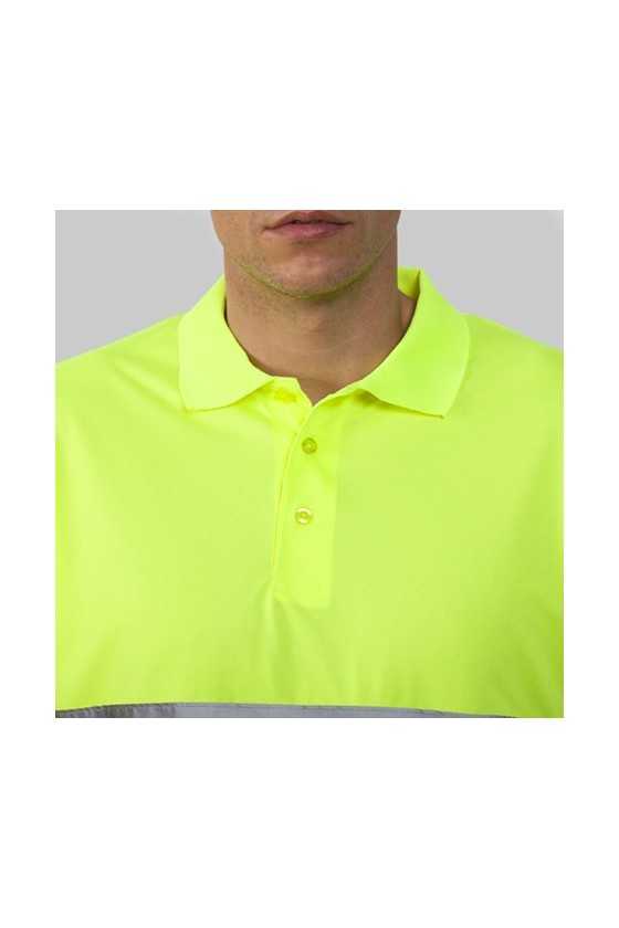 High visibility technical polo shirt-POLARIS