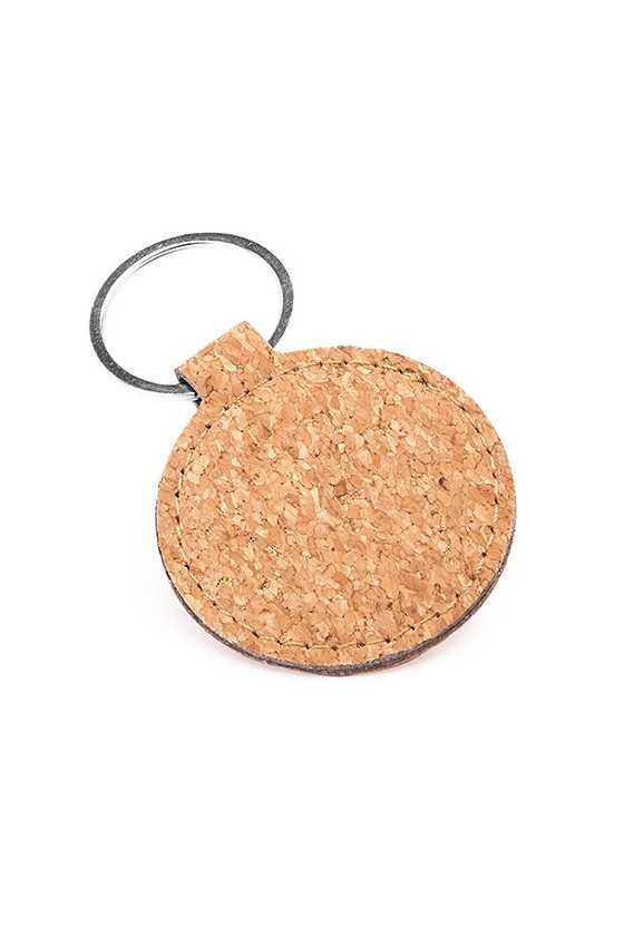 Natural cork keychain-HIBIS