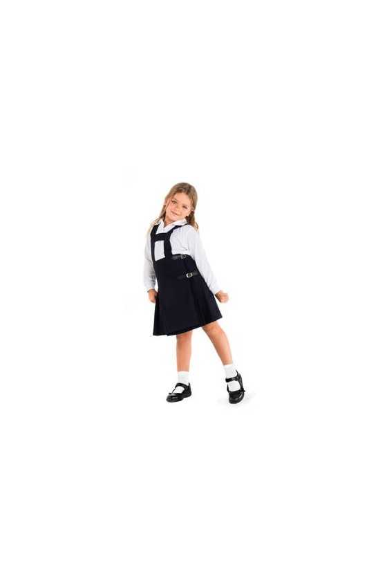 GIRL SKIRT WITH COLLEGE STRAP