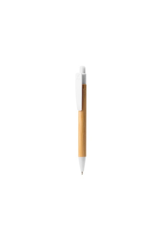 Ballpoint pen with bamboo body-GILDON