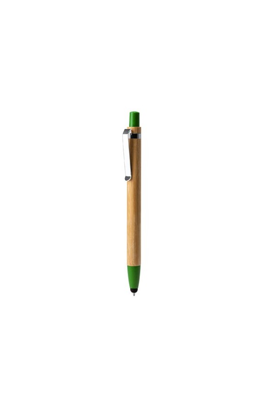 Ballpoint pen with bamboo body-NAGOYA